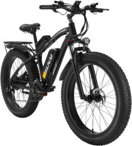 GUNAI MX02 Vélo électrique Gros Vélo 26" 4.0 Pneu Tout-Terrain E-Bike