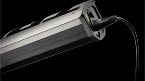 batterie Bosch PowerTube amovible de 625 Wh du VTT Trek Powerfly FS 4